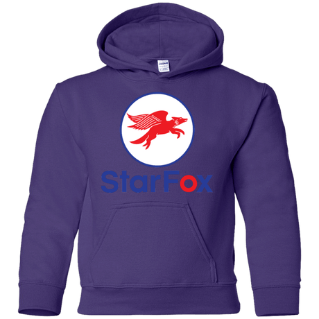 Sweatshirts Purple / YS Starfox Youth Hoodie