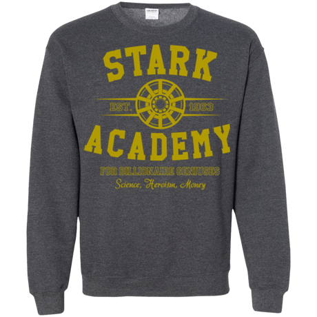 Sweatshirts Dark Heather / Small Stark Academy Crewneck Sweatshirt