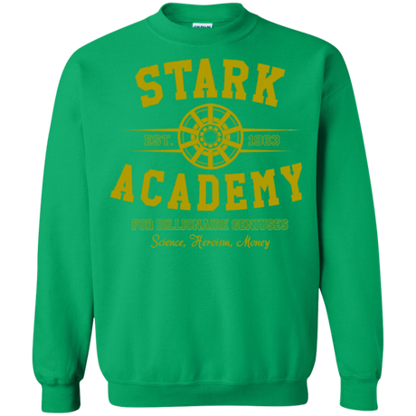 Sweatshirts Irish Green / Small Stark Academy Crewneck Sweatshirt
