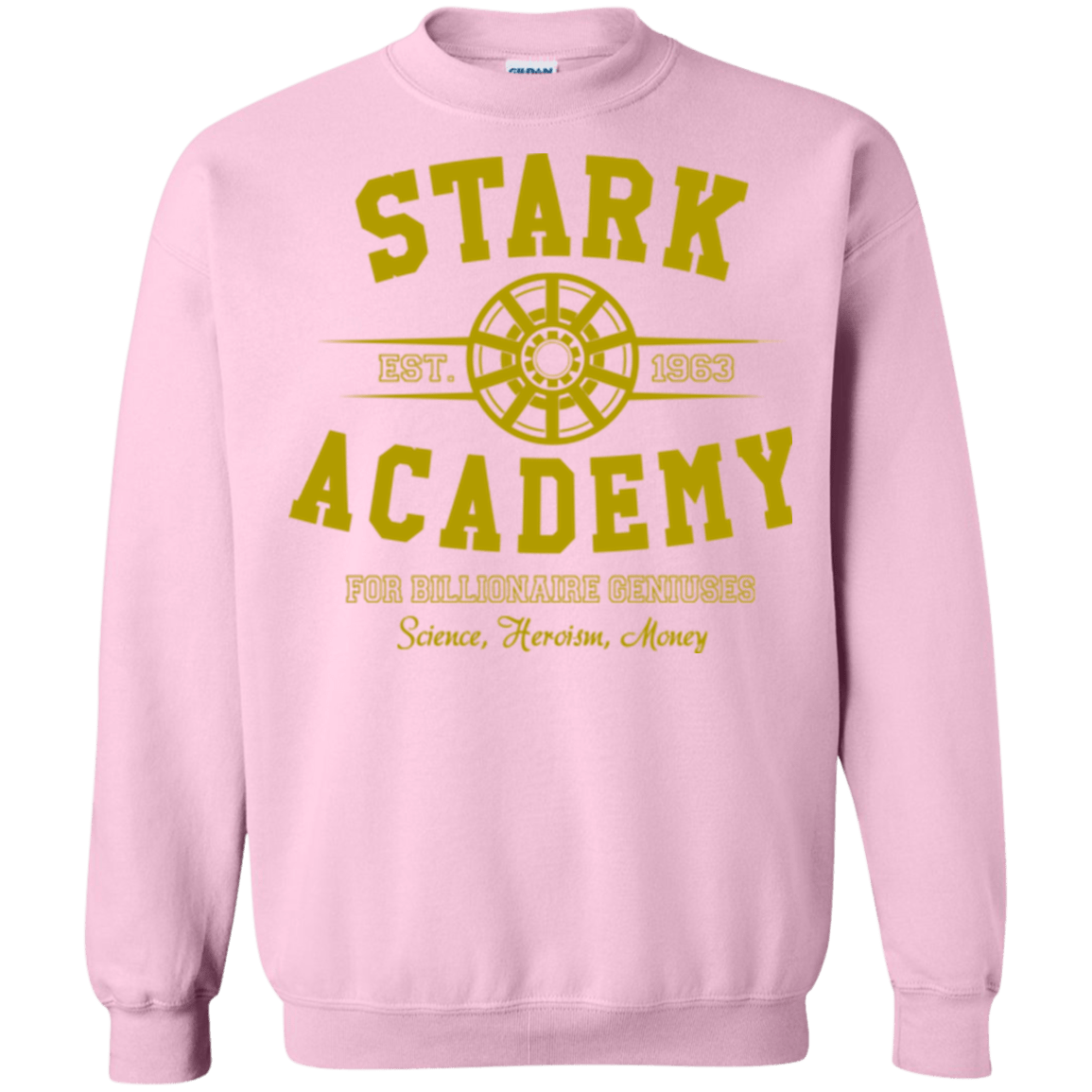 Sweatshirts Light Pink / Small Stark Academy Crewneck Sweatshirt