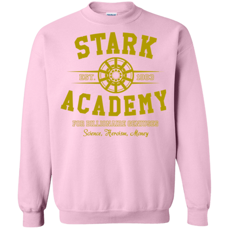 Sweatshirts Light Pink / Small Stark Academy Crewneck Sweatshirt