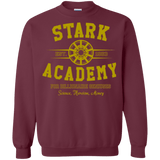 Sweatshirts Maroon / Small Stark Academy Crewneck Sweatshirt