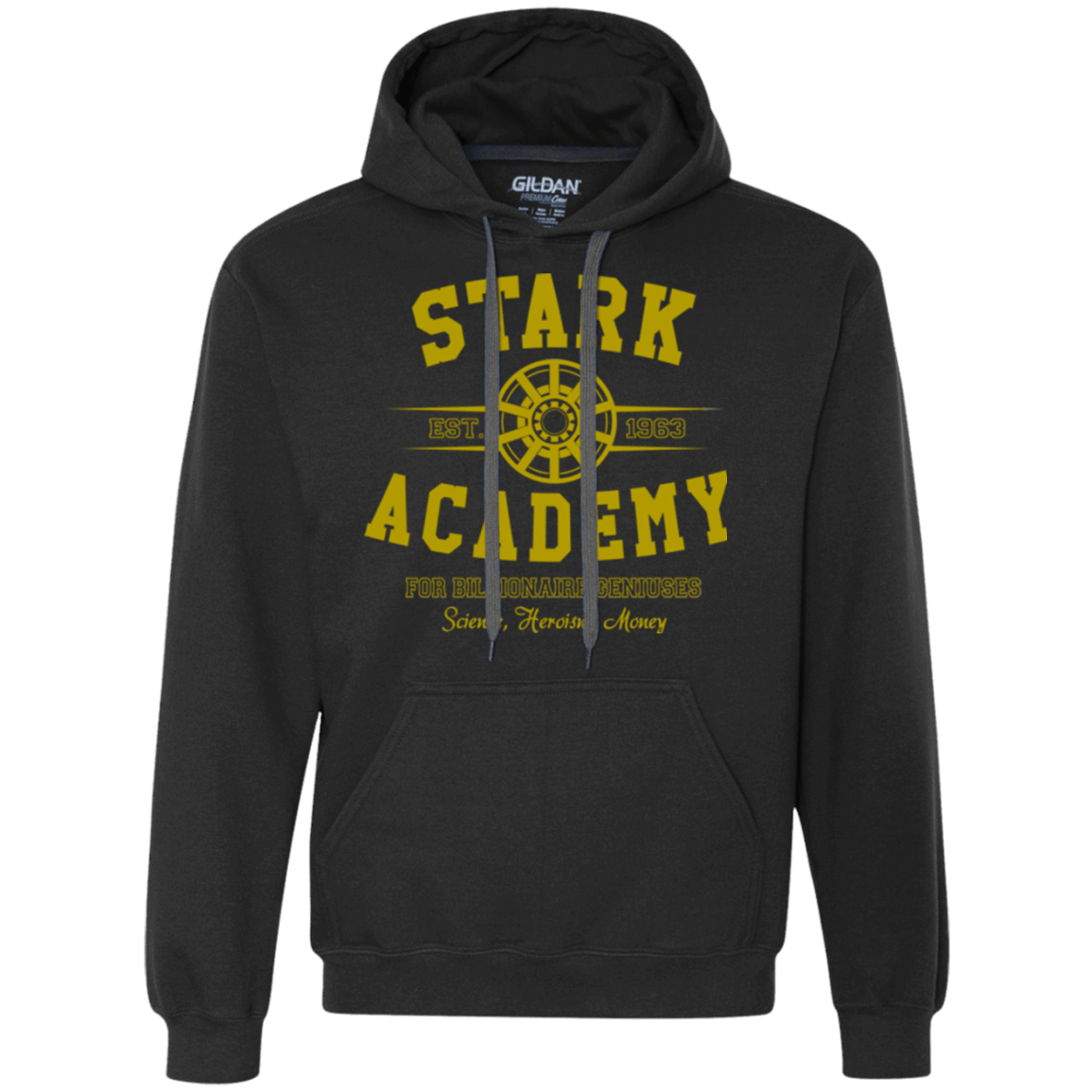Sweatshirts Black / Small Stark Academy Premium Fleece Hoodie
