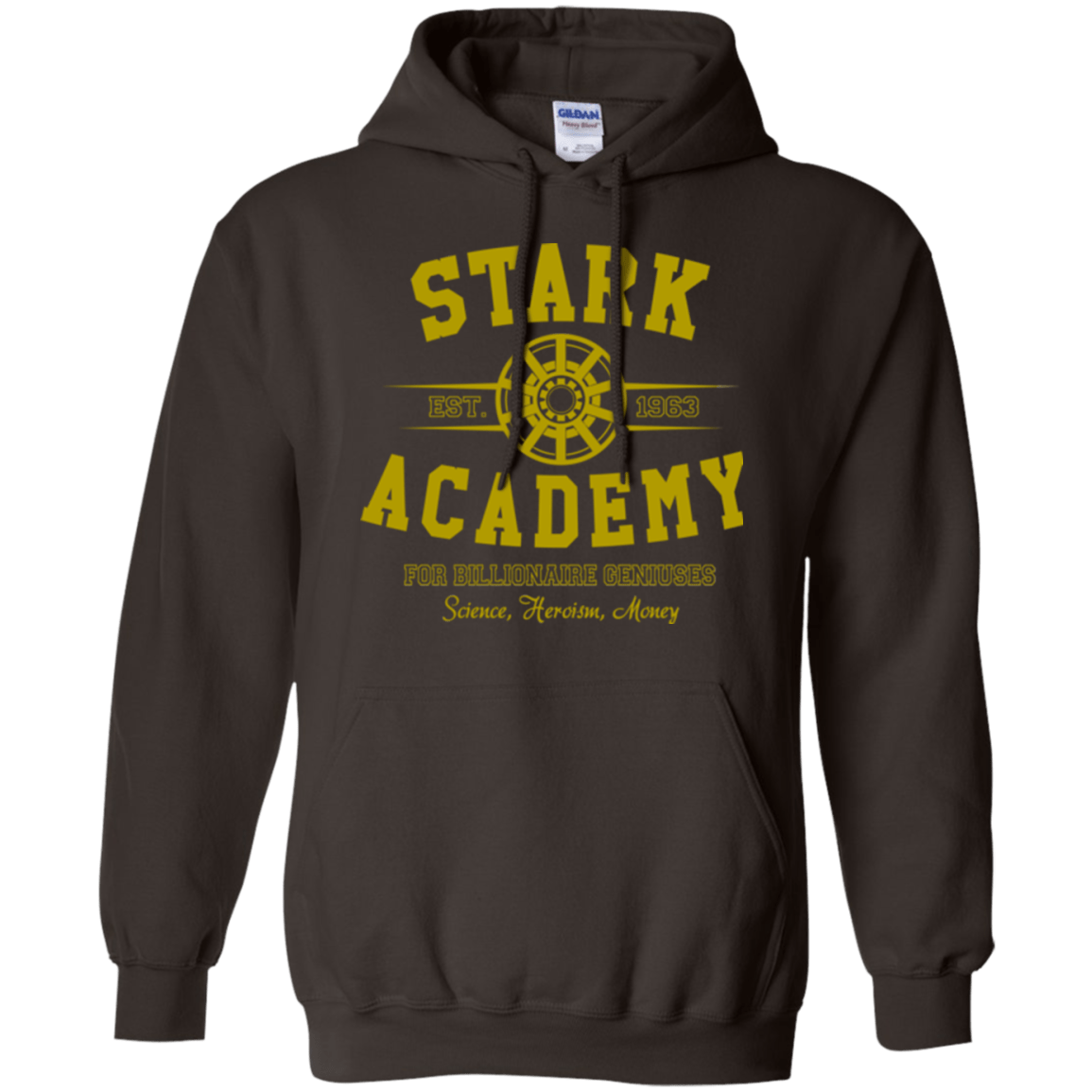 Sweatshirts Dark Chocolate / Small Stark Academy Pullover Hoodie