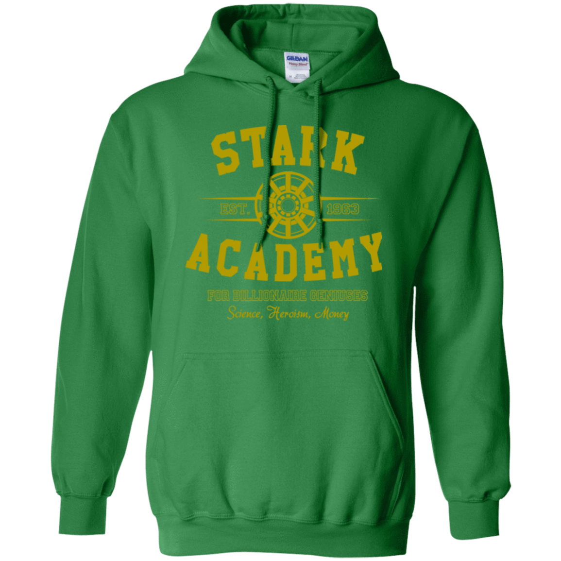 Sweatshirts Irish Green / Small Stark Academy Pullover Hoodie