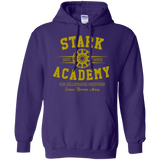 Sweatshirts Purple / Small Stark Academy Pullover Hoodie