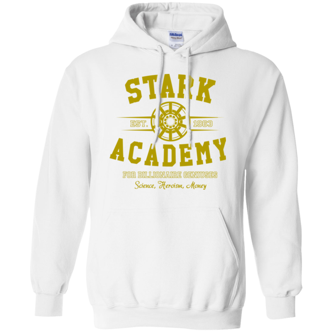 Sweatshirts White / Small Stark Academy Pullover Hoodie