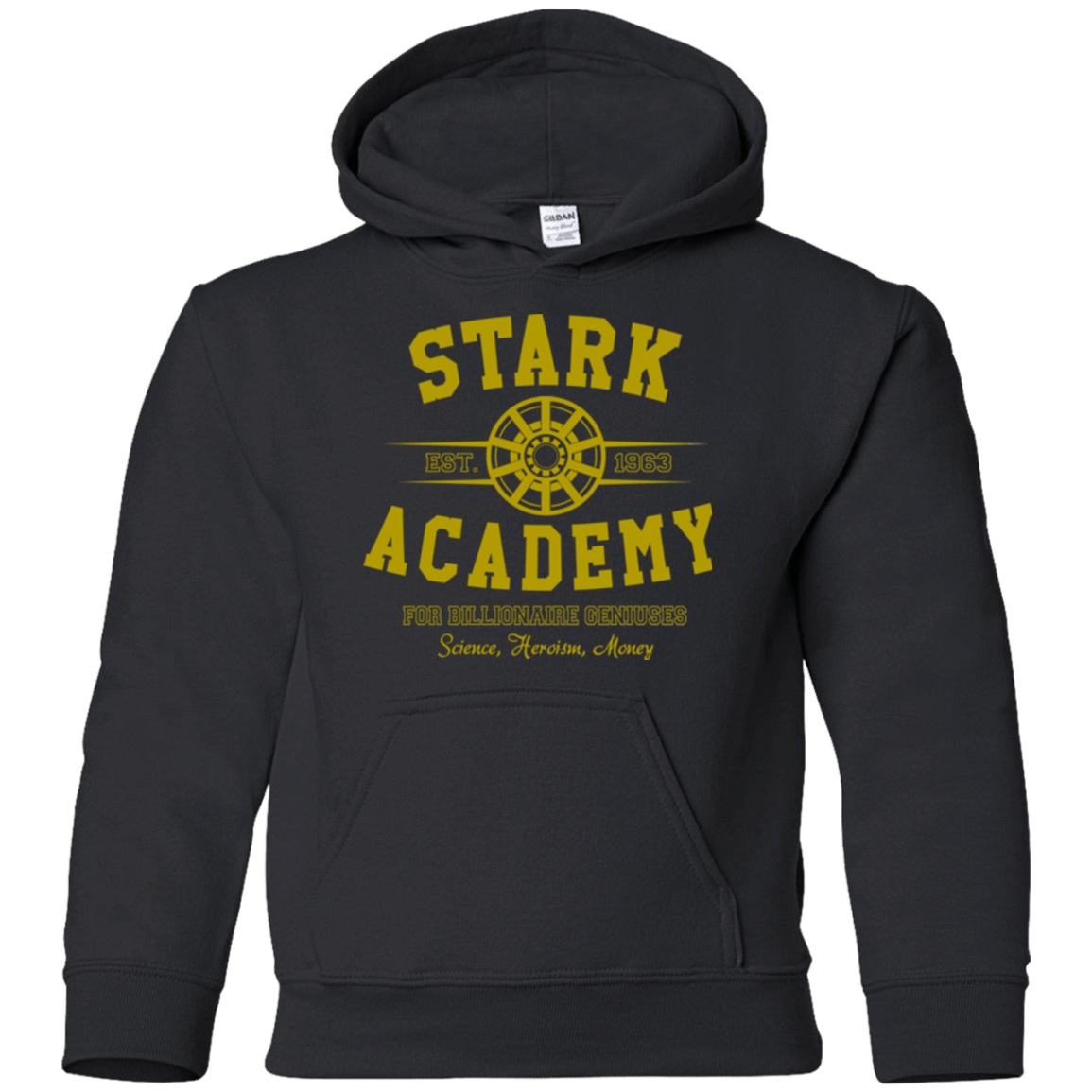 Sweatshirts Black / YS Stark Academy Youth Hoodie