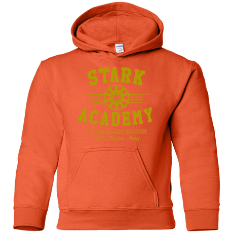 Sweatshirts Orange / YS Stark Academy Youth Hoodie