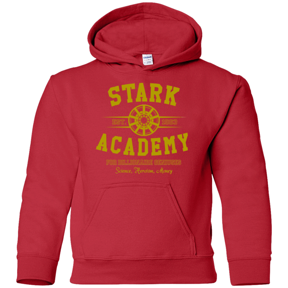 Sweatshirts Red / YS Stark Academy Youth Hoodie
