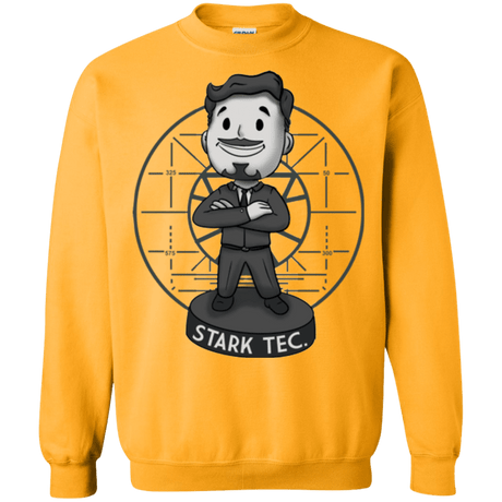 Sweatshirts Gold / Small Stark boy Crewneck Sweatshirt