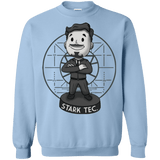Sweatshirts Light Blue / Small Stark boy Crewneck Sweatshirt
