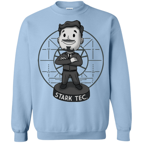 Sweatshirts Light Blue / Small Stark boy Crewneck Sweatshirt