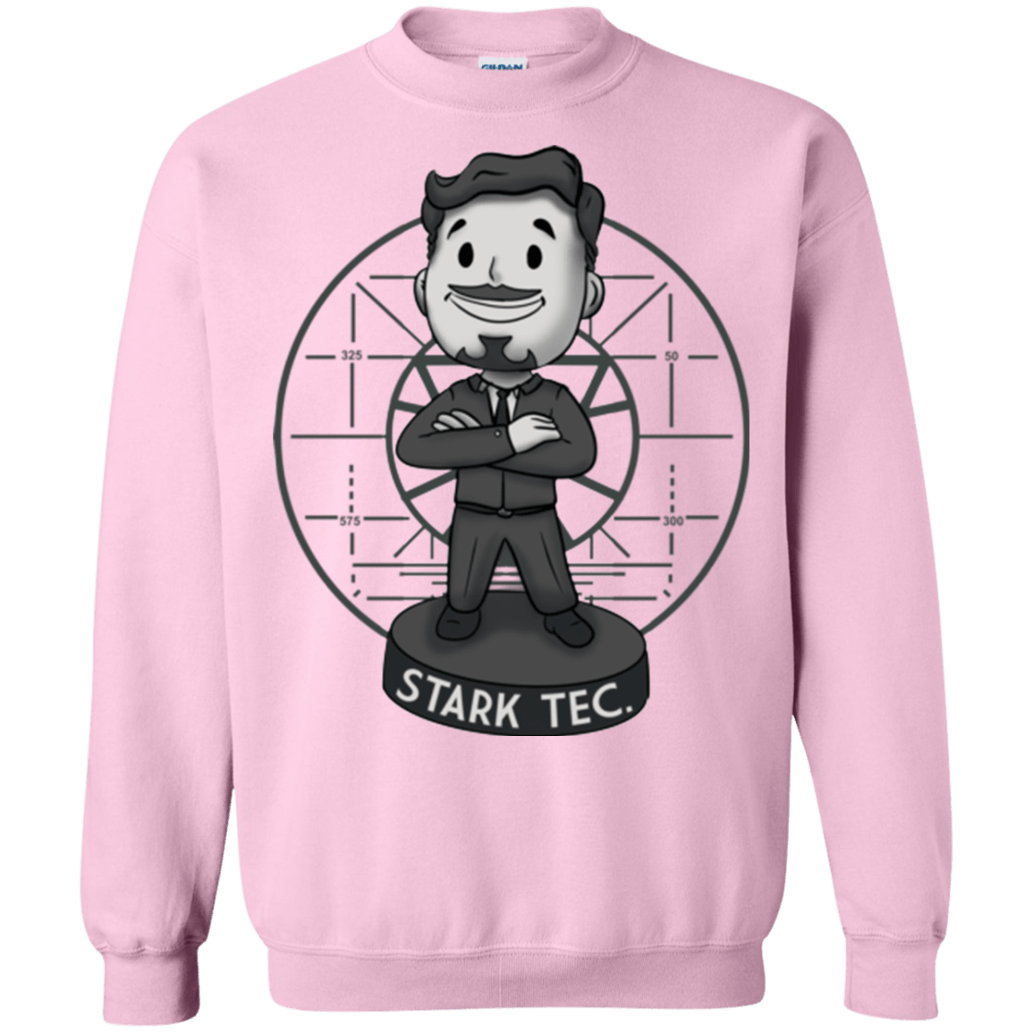 Sweatshirts Light Pink / Small Stark boy Crewneck Sweatshirt