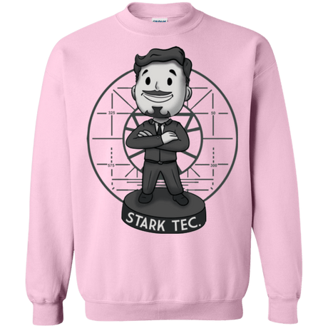 Sweatshirts Light Pink / Small Stark boy Crewneck Sweatshirt