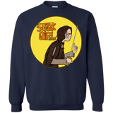 Sweatshirts Navy / S Stark girl Crewneck Sweatshirt