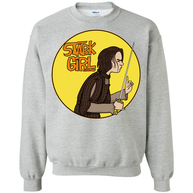Sweatshirts Sport Grey / S Stark girl Crewneck Sweatshirt