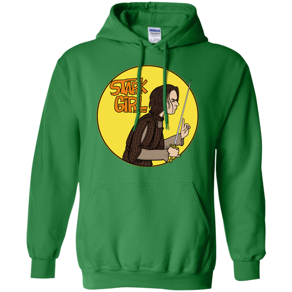 Sweatshirts Irish Green / S Stark girl Pullover Hoodie