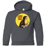 Sweatshirts Charcoal / YS Stark girl Youth Hoodie