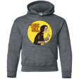 Sweatshirts Dark Heather / YS Stark girl Youth Hoodie