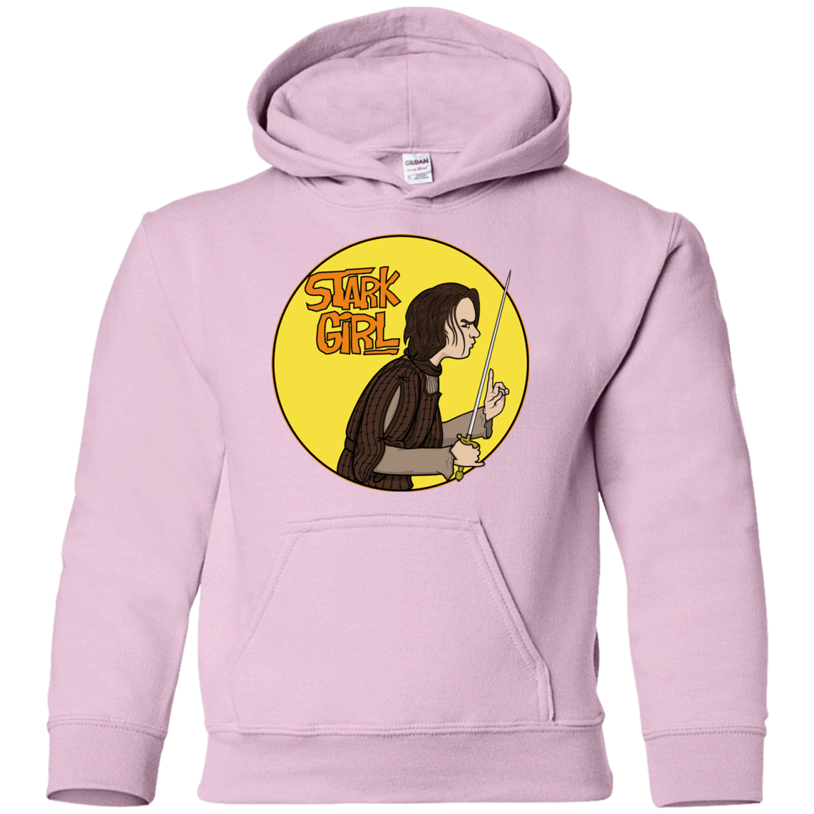 Sweatshirts Light Pink / YS Stark girl Youth Hoodie