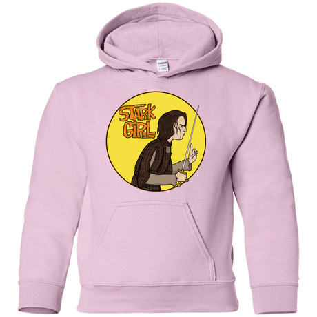 Sweatshirts Light Pink / YS Stark girl Youth Hoodie