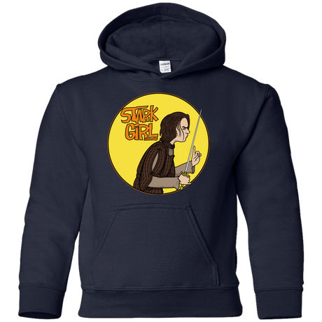 Sweatshirts Navy / YS Stark girl Youth Hoodie