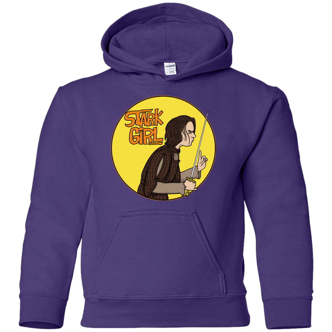 Sweatshirts Purple / YS Stark girl Youth Hoodie