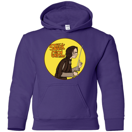 Sweatshirts Purple / YS Stark girl Youth Hoodie