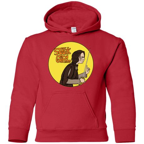 Sweatshirts Red / YS Stark girl Youth Hoodie