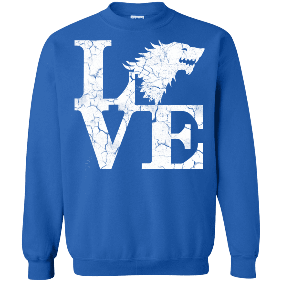 Sweatshirts Royal / S Stark Love Crewneck Sweatshirt