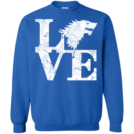 Sweatshirts Royal / S Stark Love Crewneck Sweatshirt