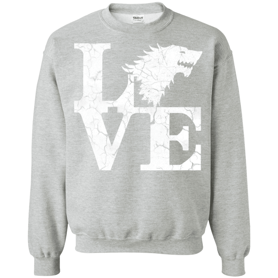 Sweatshirts Sport Grey / S Stark Love Crewneck Sweatshirt