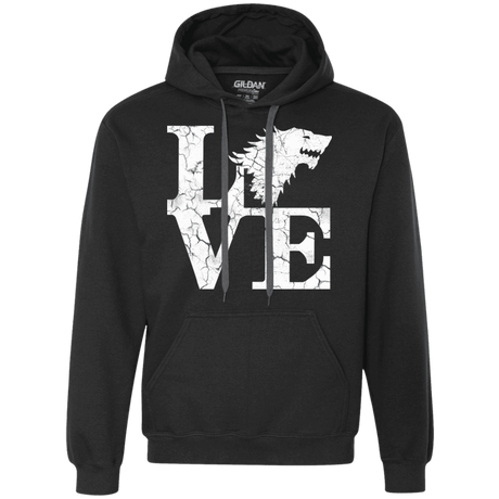 Sweatshirts Black / S Stark Love Premium Fleece Hoodie