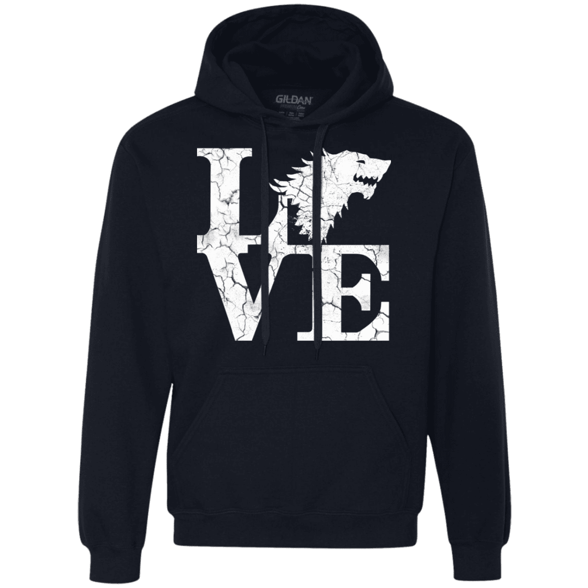 Sweatshirts Navy / S Stark Love Premium Fleece Hoodie