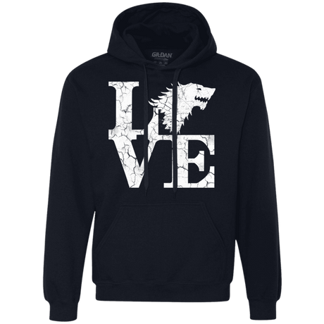 Sweatshirts Navy / S Stark Love Premium Fleece Hoodie