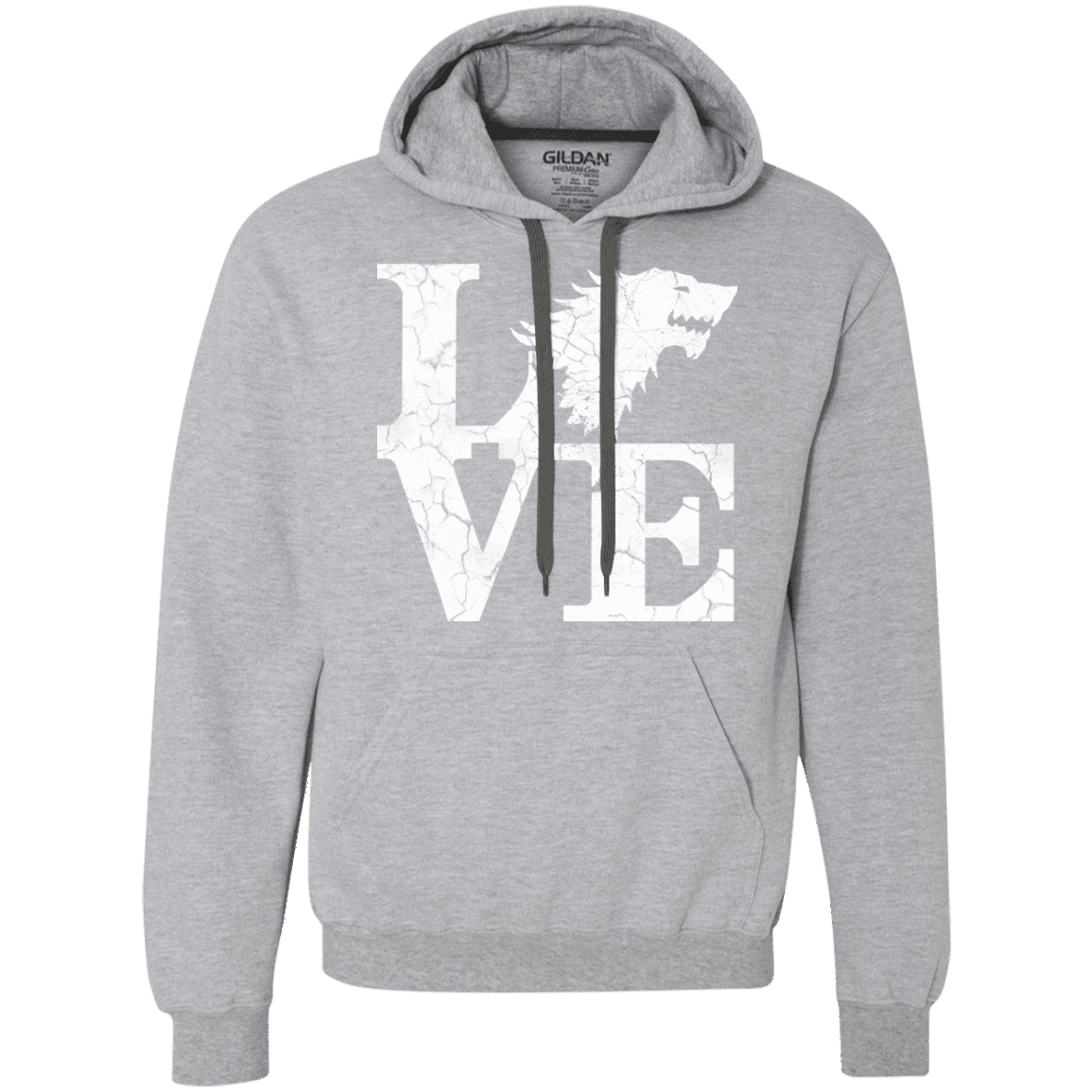 Sweatshirts Sport Grey / S Stark Love Premium Fleece Hoodie