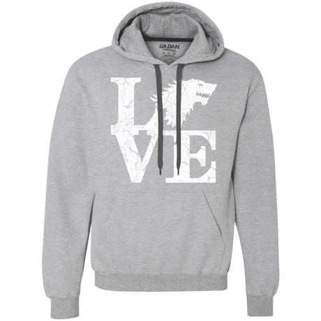 Sweatshirts Sport Grey / S Stark Love Premium Fleece Hoodie