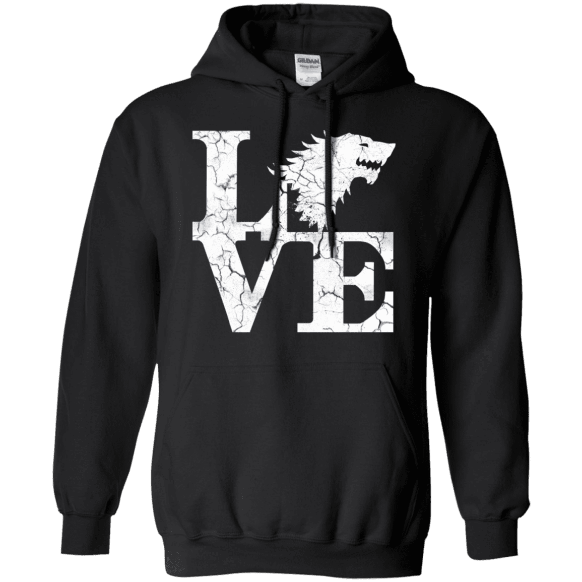 Sweatshirts Black / S Stark Love Pullover Hoodie