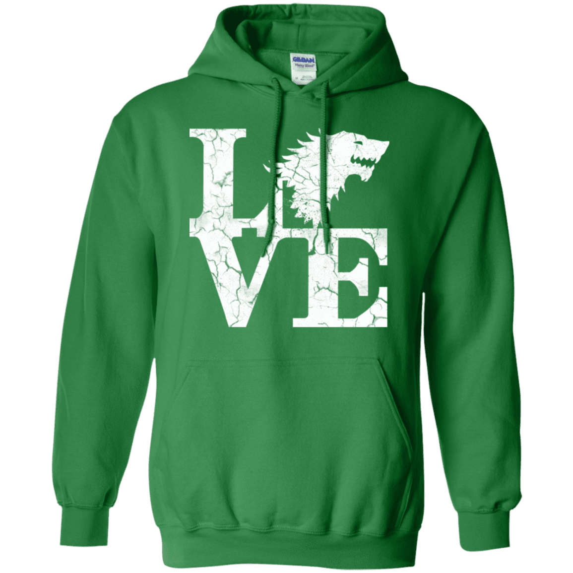 Sweatshirts Irish Green / S Stark Love Pullover Hoodie