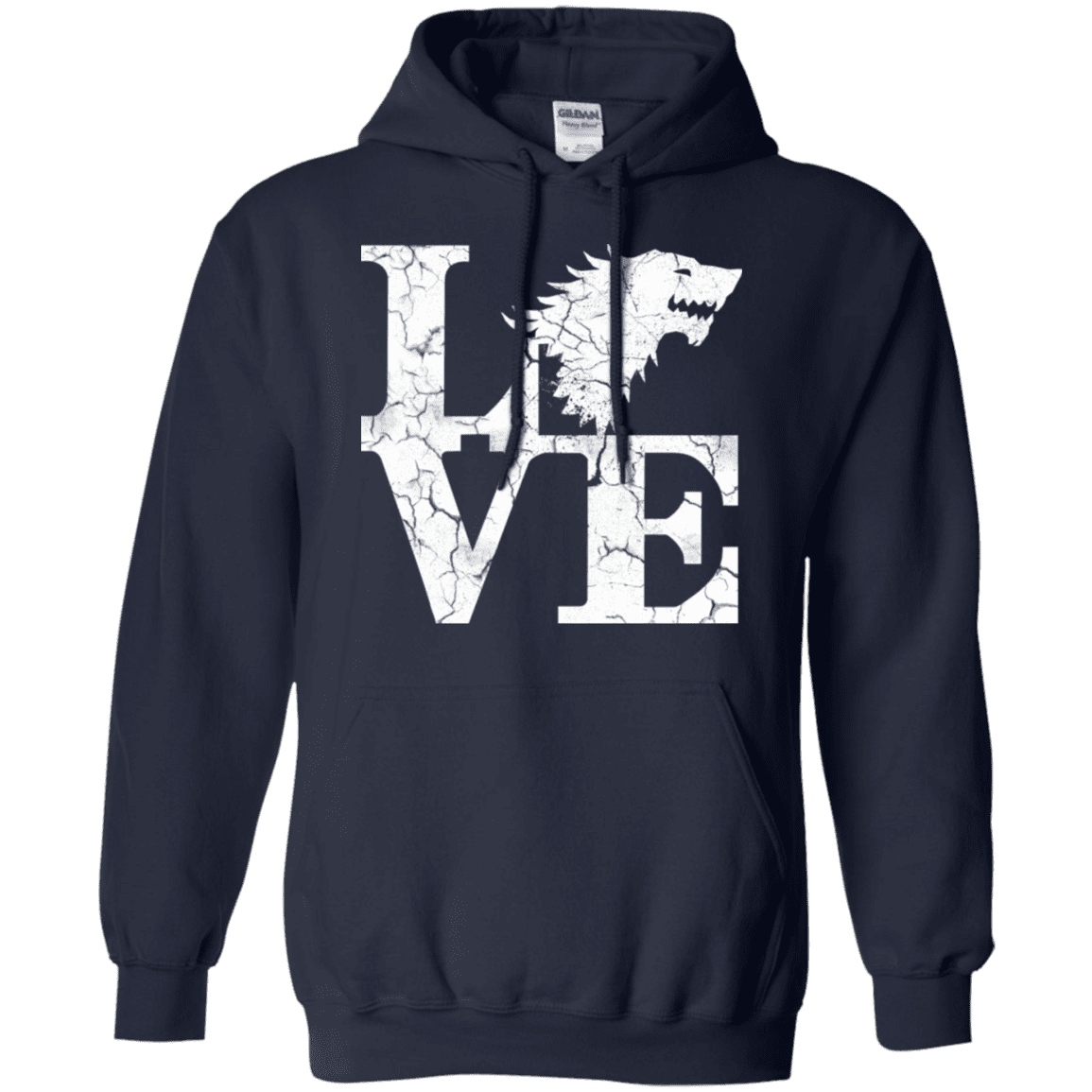 Sweatshirts Navy / S Stark Love Pullover Hoodie