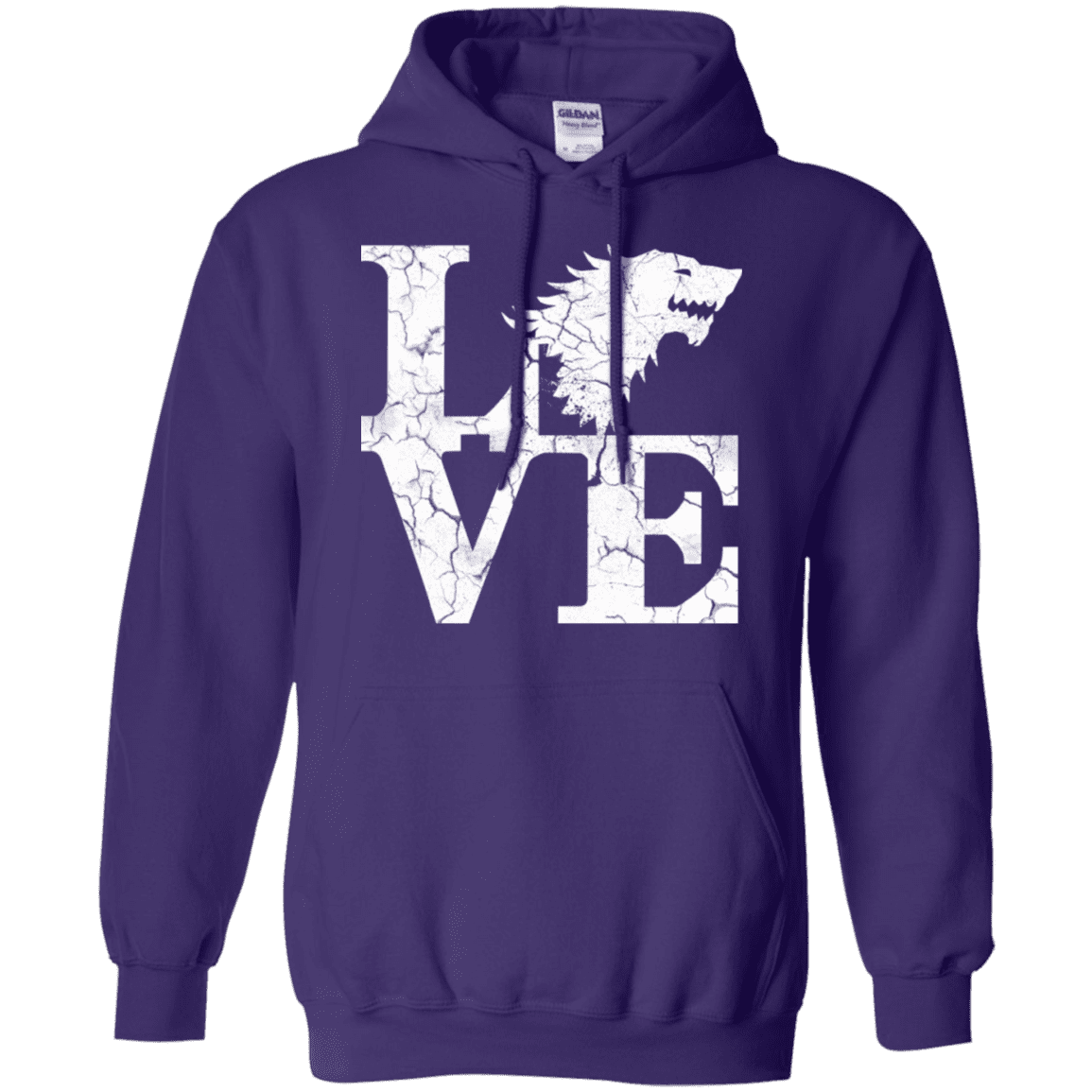 Sweatshirts Purple / S Stark Love Pullover Hoodie