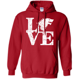 Sweatshirts Red / S Stark Love Pullover Hoodie