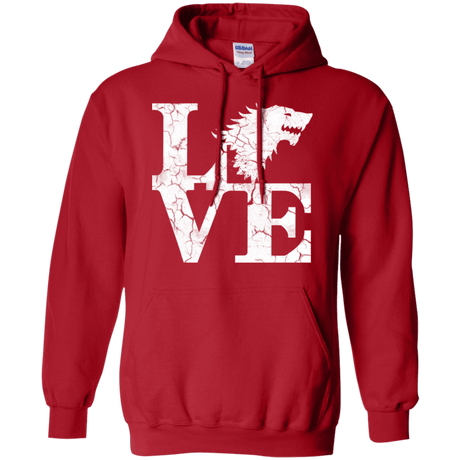 Sweatshirts Red / S Stark Love Pullover Hoodie