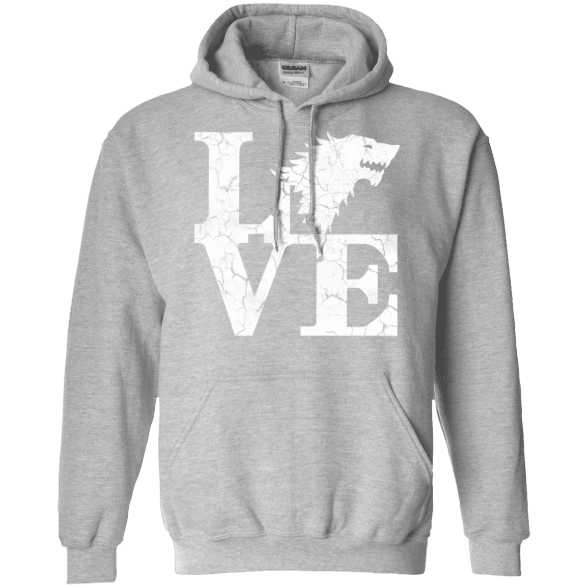 Sweatshirts Sport Grey / S Stark Love Pullover Hoodie