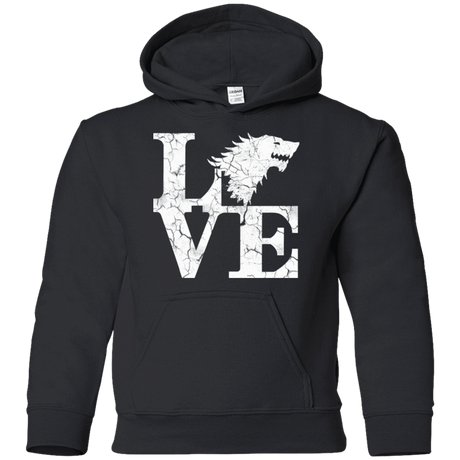 Sweatshirts Black / YS Stark Love Youth Hoodie