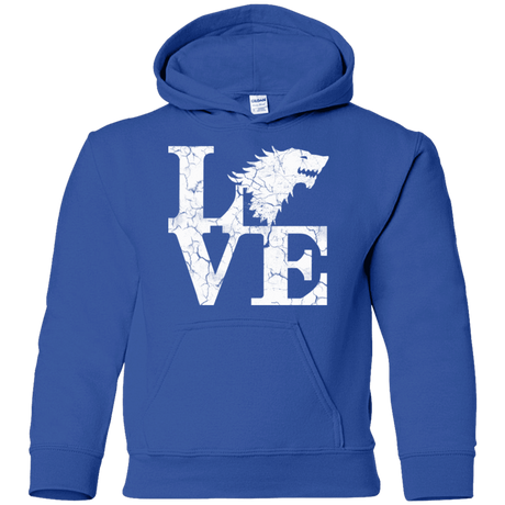 Sweatshirts Royal / YS Stark Love Youth Hoodie