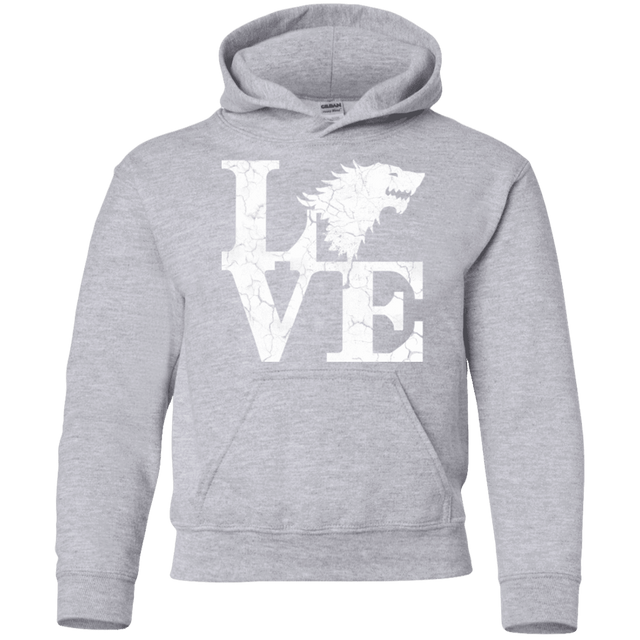 Sweatshirts Sport Grey / YS Stark Love Youth Hoodie