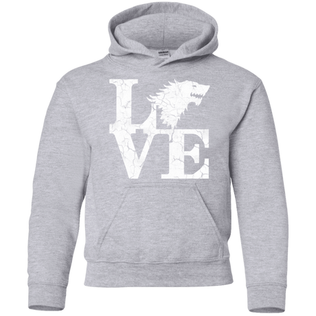 Sweatshirts Sport Grey / YS Stark Love Youth Hoodie