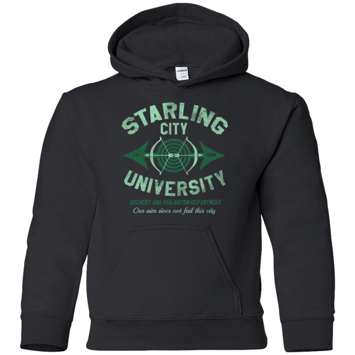 Sweatshirts Black / YS Starling City U Youth Hoodie